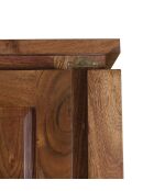 Bonnetiere Lisboa Marron - 65x58x200 cm