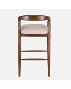 Barstoel Milo Brown - 55x52x100 cm