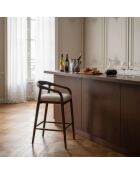 Barstoel Milo Brown - 55x52x100 cm