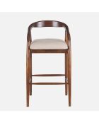 Barstoel Milo Brown - 55x52x100 cm