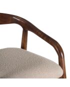 Barstoel Milo Brown - 55x52x100 cm
