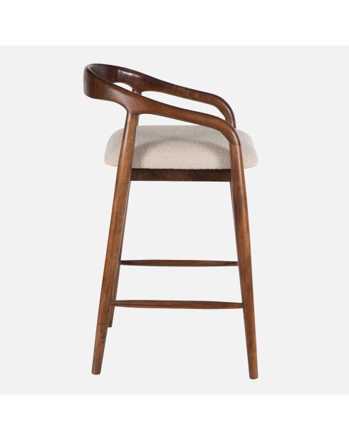 Barstoel Milo Brown - 55x52x100 cm