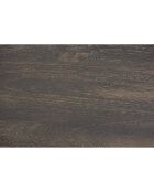 Bout de canapé Manguier New York Gris argent - 60x50x55 cm