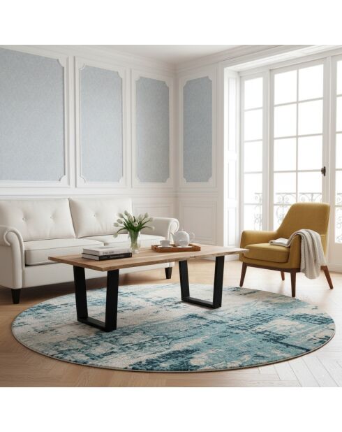 Table basse rectangulaire bois Acacia Forest Naturel - 130x70x46 cm