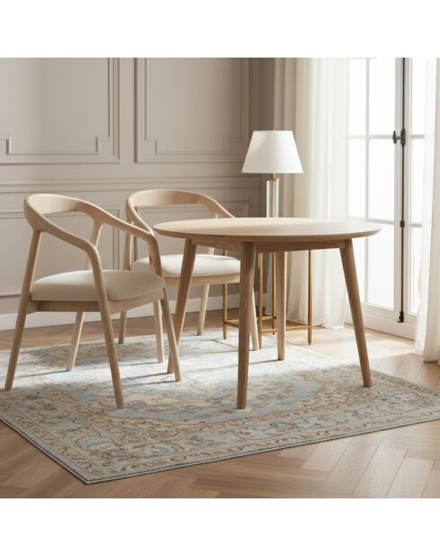 Chaise Rembourree Milo Beige - 55x60x76 cm