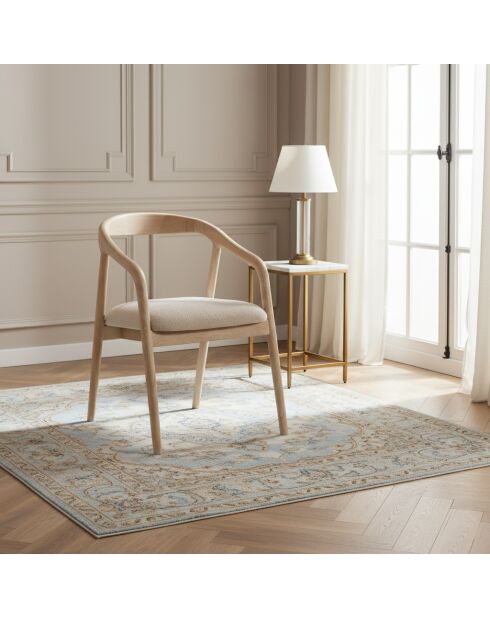 Chaise Rembourree Milo Beige - 55x60x76 cm
