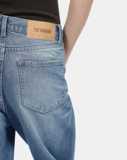 Jean boyfriend bleu moyen