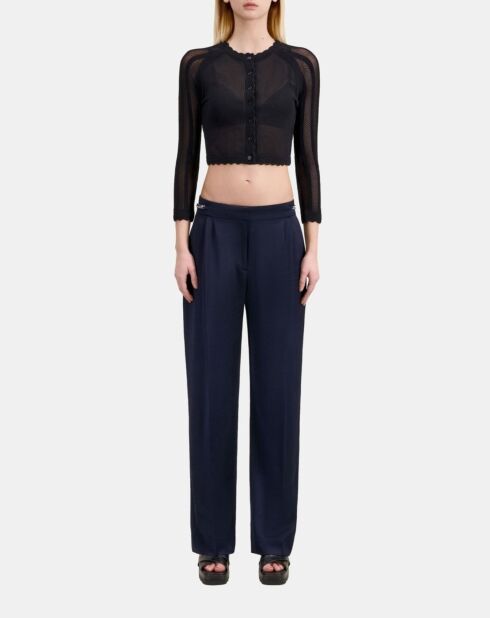 Pull en cachemire noir