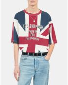 T-shirt imprimé UK flag rouge