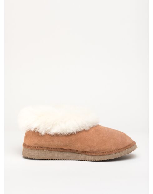 Pantouffle Gisi bruns