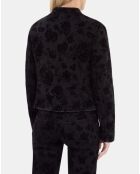 Veste en denim noire