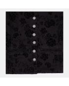 Veste en denim noire