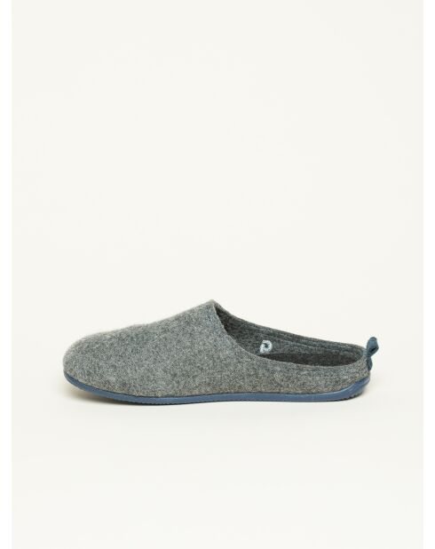 Chaussons Wool Slide-In Gris anthracite