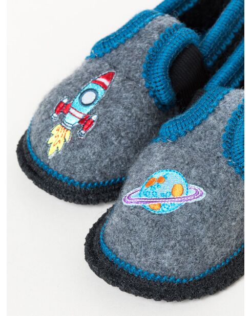 Chaussons Bobby Rakete Gris anthracite
