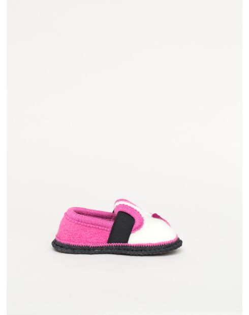 Chaussons Bobby Schmetterling rose/blanc