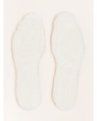 Semelles Lammfellsohle Kork Blanches