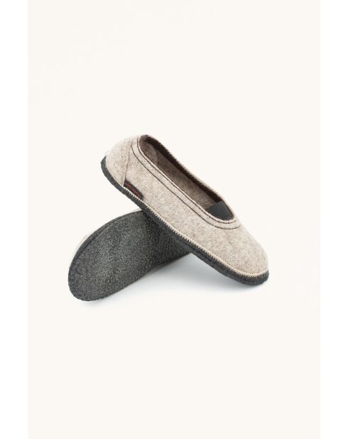 Chaussons Ronja beiges