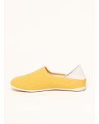 Chaussons Linen Slip-On Jaunes