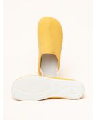 Chaussons Linen Slip-On Jaunes