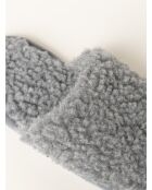 Chaussons Curly Wool Gris