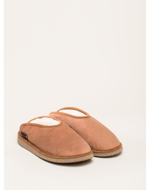 Chaussons Fatima bruns