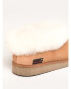 Pantouffle Gisi bruns