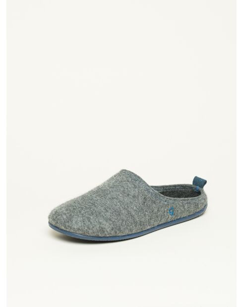 Chaussons Wool Slide-In Gris anthracite