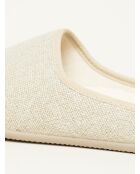 Pantoufles Hemp Slide-In Beiges