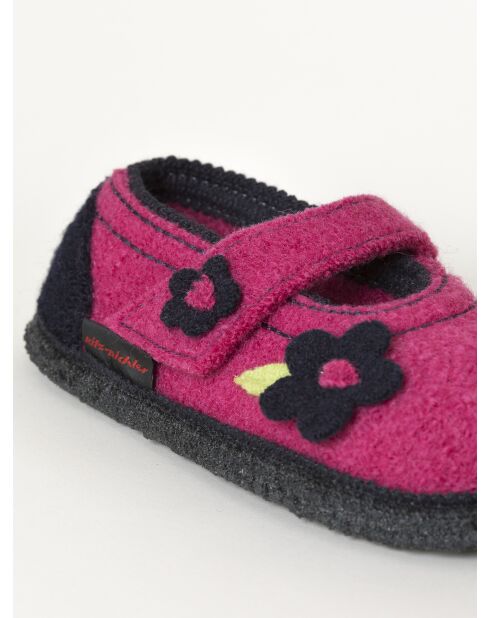 Chaussons Becky roses