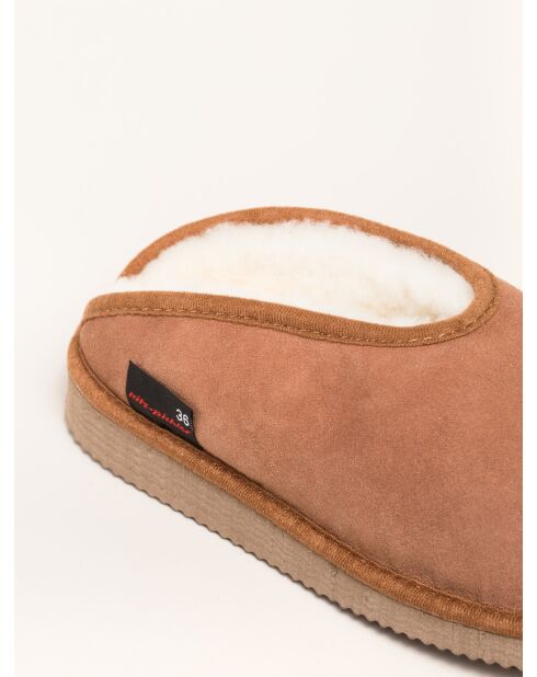 Chaussons Fatima bruns