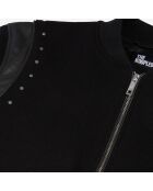 Blouson avec studs noir