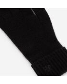 Gants en cachemire noirs