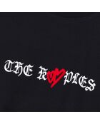 T-shirt court avec sérigraphie noir