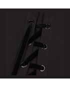 Top avec laçage noir