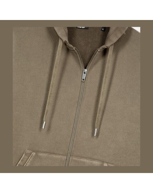 Sweatshirt à capuche Vert olive