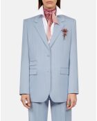 Veste tailleur lilas lavande