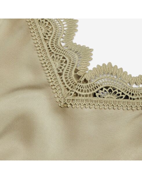 Robe nuisette longue vert clair