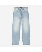 Jean large bleu délavé