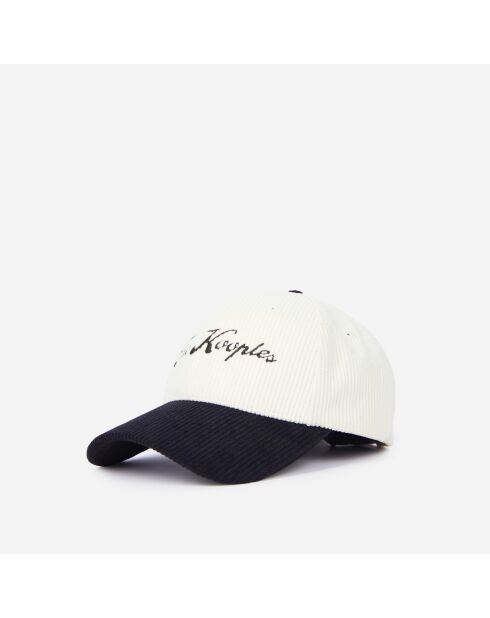 Casquette logo noire et blanche
