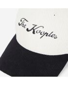 Casquette logo noire et blanche