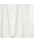 Gilet avec dentelle écru