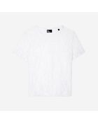 Top en dentelle écru