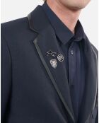 Set de pin's en argenté antique