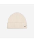 Bonnet 100% laine écru