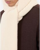 Bonnet 100% laine écru