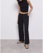 Sandales en cuir perforé dorées