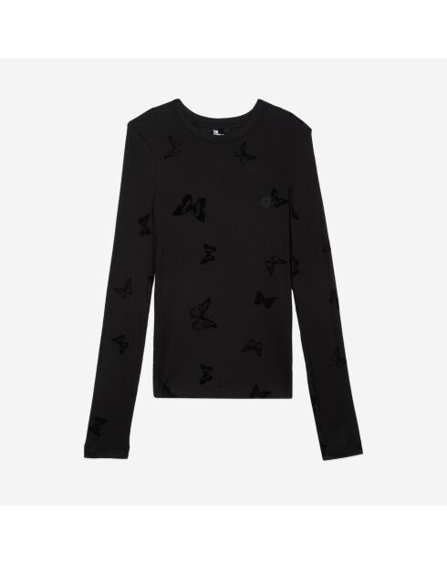 T-shirt manches longues noir