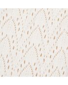 Robe longue en maille écrue