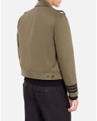 Blouson style officier kaki