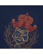 Pull en coton bleu marine